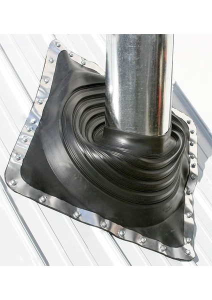 14052 10,2 cm Flaş, 20,3 x 20,3 cm Taban, Profilli Malzemelerle Kullanım Için ve Her Türlü Çatı Yüzeyine Monte Edilebilir, 0,6 cm - 14,6 cm fiyatları