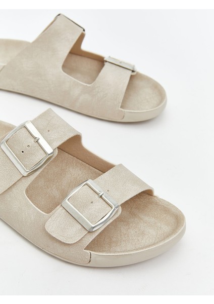 Yeni Sezon Çift Bantlı Kadın Terlik modelleri