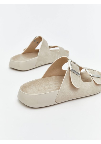 Yeni Sezon Çift Bantlı Kadın Terlik indirimleri