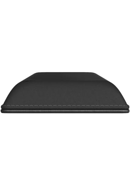 Klavye Bilek Desteği - Yıpranmaz Dikişli Kenarlar, Pürüzsüz Kumaş Yüzey, Kaymaz Kauçuk Taban, Orta Sertlik, Siyah - 100% fiyatları