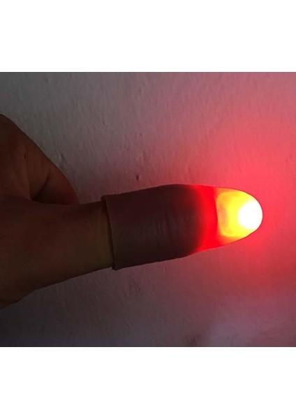 LED Işıklı Sihirli Parmak Işıklı Parmak Şaka Parmak (5067)