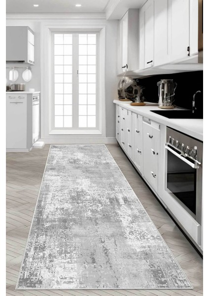 Yıkanabilir Kaymaz Gri Salon ve Mutfak Halısı, Koridor ve Yolluk Için Uygun fiyatları