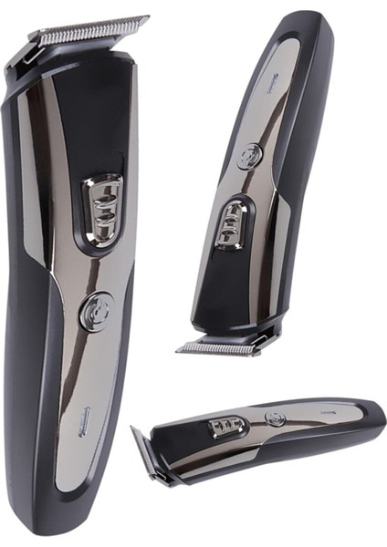 Siyah Çok Amaçlı Tüy Kısaltma ve Tıraş Makinesi, Ense, Kaş ve Vücut Için