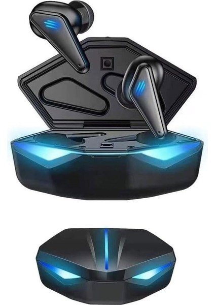 K55 Işıklı Oyuncu Kulaklığı Mikrofonlu Kablosuz V5.0