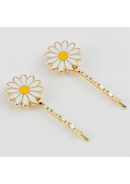 2 Adet Papatya Figürlü Tel Toka