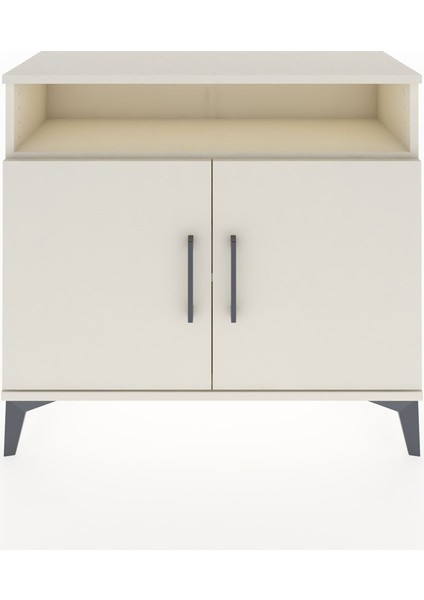 Arges Şifonyer 2 Raflı 2 Kapaklı 88X30X80 Aytaşı-Aytaşı