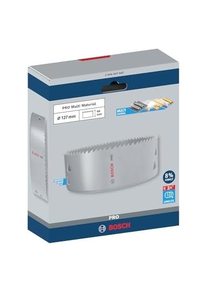 1 x Pro Multi Malzeme Delik Testeresi (Yumuşak Ahşap, Alçıpan Duvar Için, Ø 127 Mm, Profesyonel Aksesuar Matkap/tornavida) fiyatları