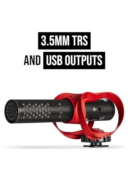 Videomic Go Iı Ultra Kompakt Kamera Üstü Av Tüfeği Mikrofonu Film Yapımı, Içerik Oluşturma, Podcasting ve Video Görüşmeleri Için 3,5 mm ve USB Çıkışları modelleri