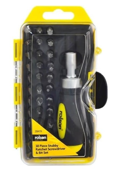 28419 38 Pc Stubby Screwdriver Set fiyatları