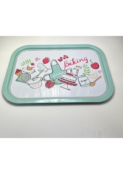 Metal Tepsi Seti – Baking Desenli fiyatları