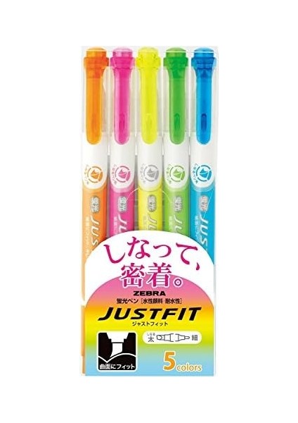 Highlighter Fit 5, WKT17-5C, 5&apos;li, 5 Renk fiyatları