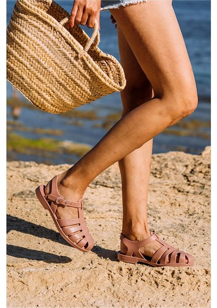 Biarritz Kadın Sandalet Dusty Pınk indirimleri