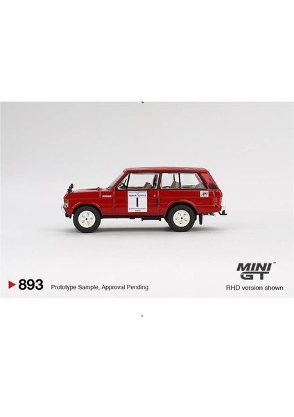 893 Range Rover 1971 International Hillrally Winner 1/64 Model Araba fiyatları