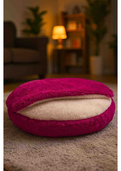 Kedi ve Köpek Minderi Yatağı Battaniyesi Ikisi Tek Urunde modelleri