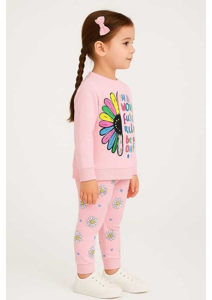 Pudra Pembe Papatya 4-6 Yaş Çocuk Alt Üst Takım fiyatları