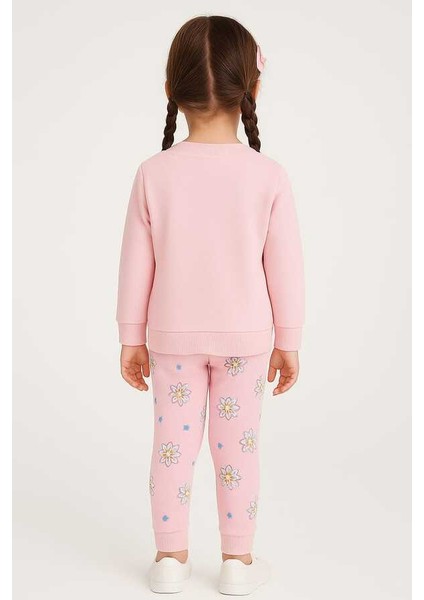 Pudra Pembe Papatya 4-6 Yaş Çocuk Alt Üst Takım modelleri