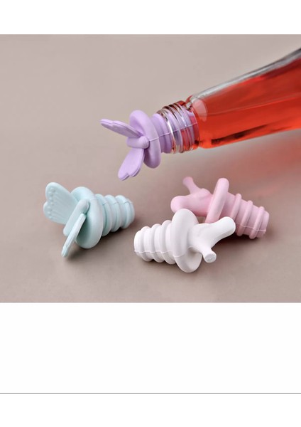 Kuş-Kelebek Şekilli Şişe Yağdanlık Tıpası 1 Adet ROYALEKS-50808