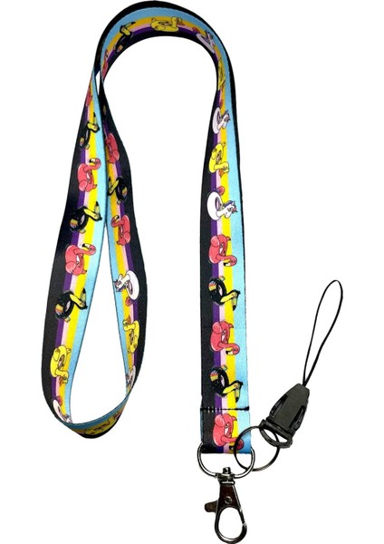 Deniz Simidi Boyun Ipi ve Telefon Askısı Lanyard