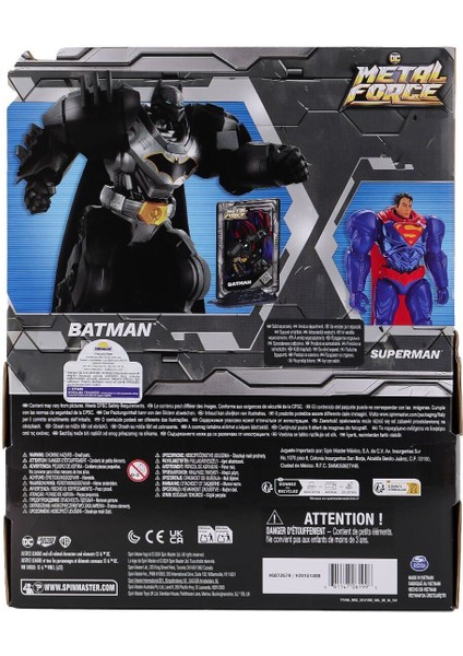 61996 Dc Metal Batman Force 30 cm fırsatları