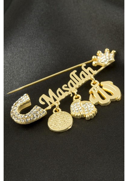 Maşallah Yazılı Broş