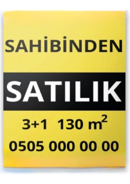 Sahibinden Satılık 70X100 cm Dikey Afiş