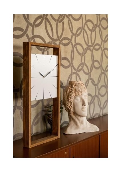 Ahşap Modern Duvar Saati 60 x 30 HU41HU41Lİ0162 fiyatları