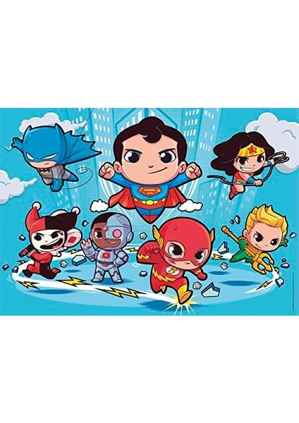 - 30 Parça Puzzle - Dc Comics Super modelleri