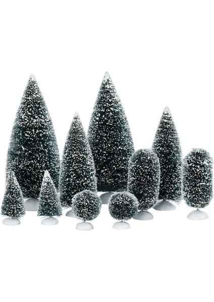 56 Köyler Için Aksesuarlar Çanta-O-Frosted Topiaries Ağacı