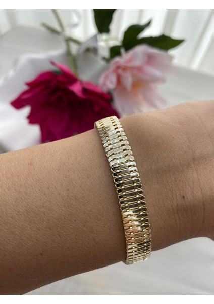 Çelik Altın Renk Bileklik modelleri