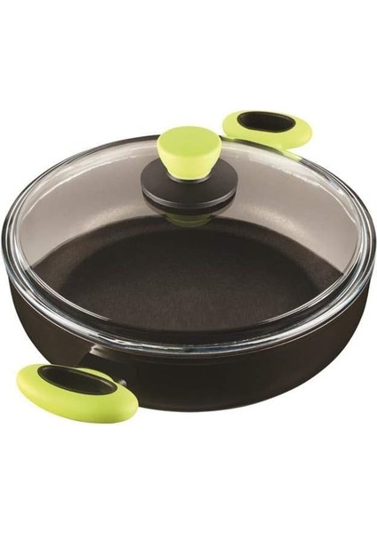 Titanium 28CM Sığ Tencere/yeşil