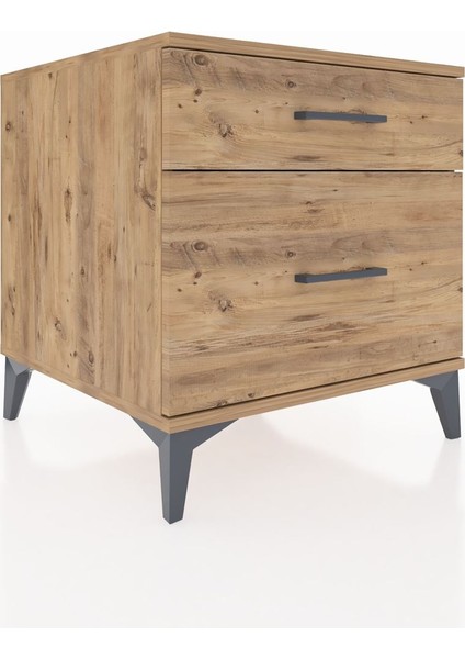 Kronos Komodin 2 Çekmeceli 60X59X64 Çam-Çam fırsatları