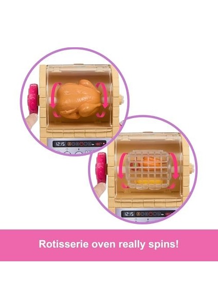 ve Teresa&apos;nın Dostluk Tarifi Teresa Bebek ve Mutfak Oyun Seti, Renk Değiştiren Kurabiyeler Dahil 20&apos;den Fazla Aksesuar, JCT06 fiyatları