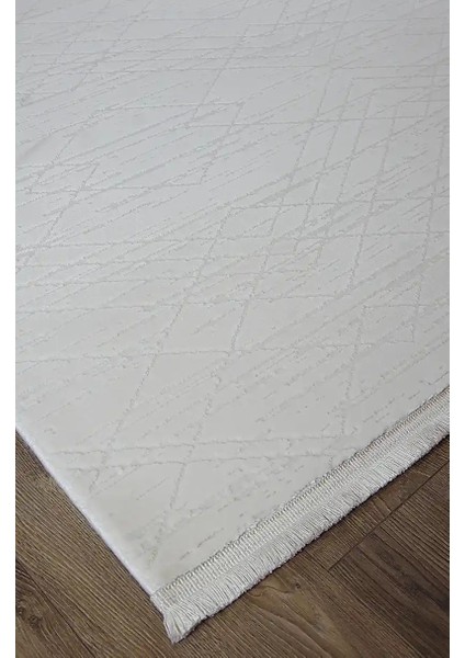 Arges Çerçeveli Krem Akrilik Makine Halısı fiyatları