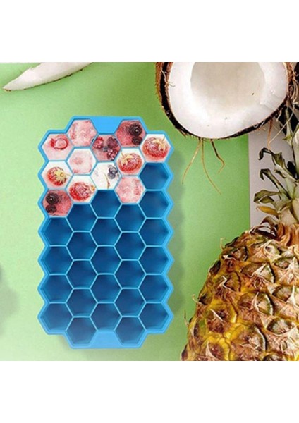 Bölmeli Slikon Petek Şeklinde Buz Kalıbı