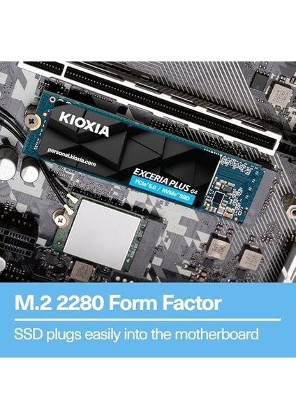 Excerıa G4 2tb Nvme SSD – M.2 2280, Pcıe Gen5, 10000MB/S Okuma, 8200MB/S Yazma fiyatları
