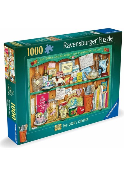 1000P Puzzle Aşçı Dolabı, Yapboz