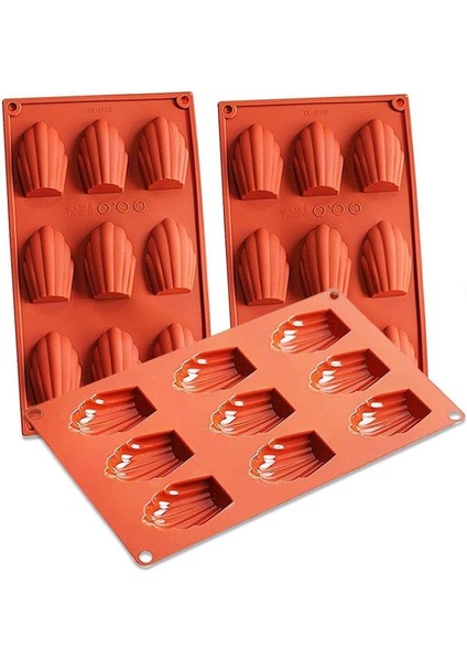 Winky Madlen Silikon Kurabiye Çikolata Kek Kurabiye Kalıbı 9&apos;lu