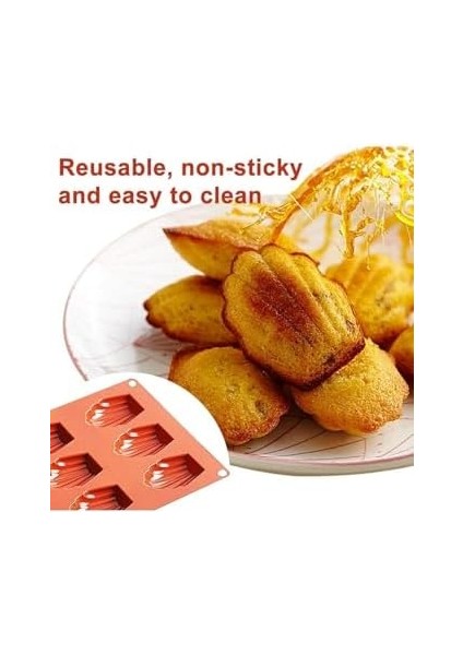 Winky Madlen Silikon Kurabiye Çikolata Kek Kurabiye Kalıbı 9&apos;lu modelleri