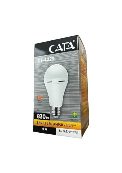 9W/6400K Şarjlı LED Ampul fiyatları
