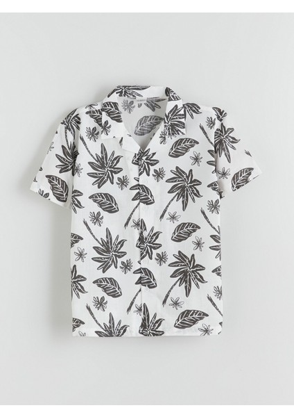 Yeni Sezon Desenli Erkek Çocuk Gömlek