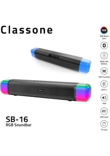 Sb-16 Rgb Işık Hoparlör fiyatları