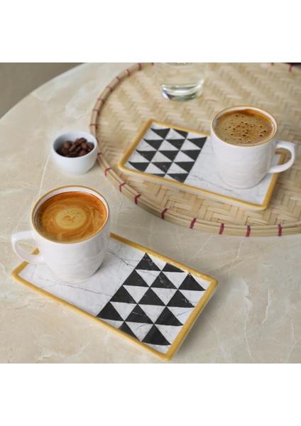 Trigon Kahve Sunum Seti 4 Parça 2 Kişilik 18767