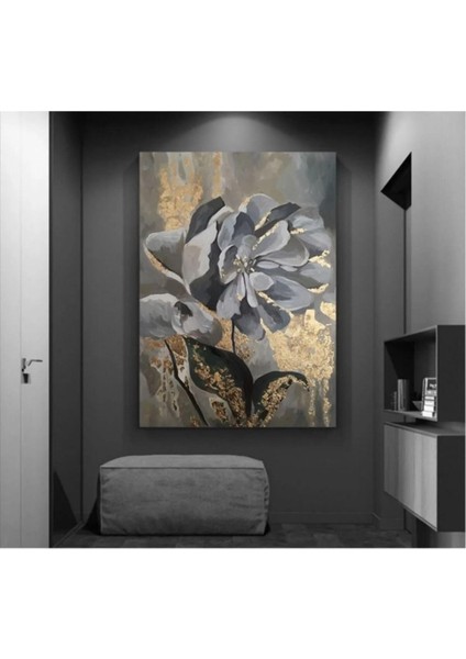 Kanvas Tablo Modern Çiçek Kanvas Gülen Tablo 70 x 100