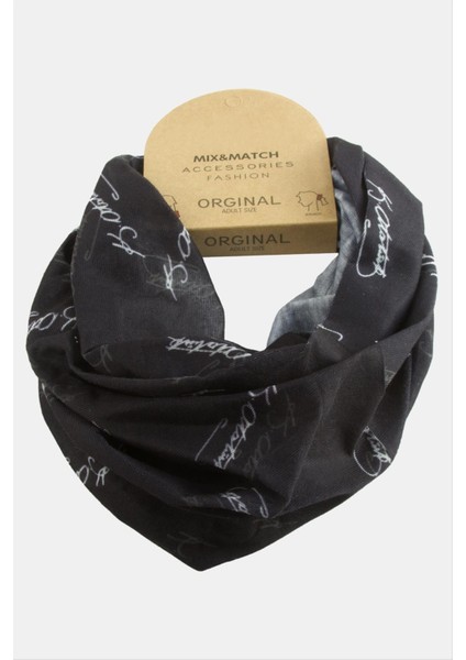 Mustafa Kemal Atatürk Desenli Bandana Boyunluk
