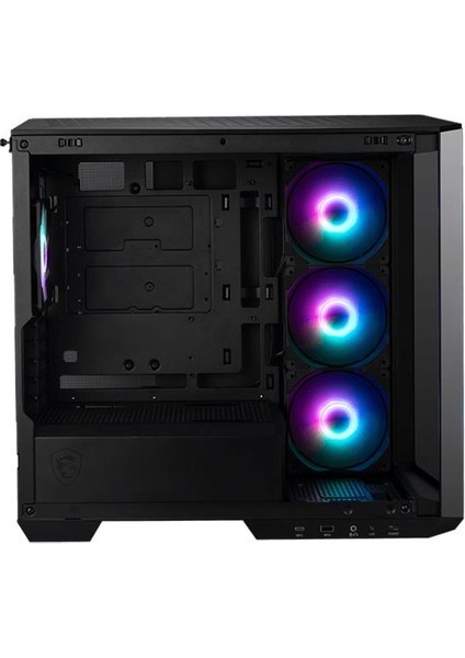 Msı Mag Pano M100R Pz Temperli Cam Argb Psu Yok 3X120MM 1X120MM Fan Gamıng Bilgisayar Kasası Siyah fiyatları