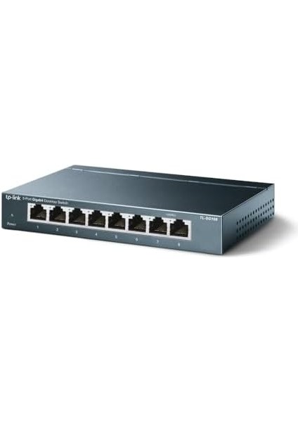 TL-SG108 V3 8 Portlu Gigabit Ağ Anahtarı 8 Port Siyah TL-SG108 modelleri