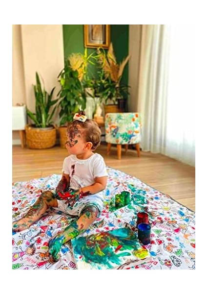 , 145X300CM Su Geçirmez, Yer/masa Örtüsü, Aktivite, Yemek ve Oyun Için, Doğa Dostu ve Çevreci, fiyatları