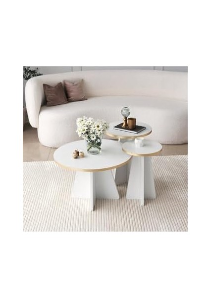 Mushroom Sehpa /beyaz modelleri