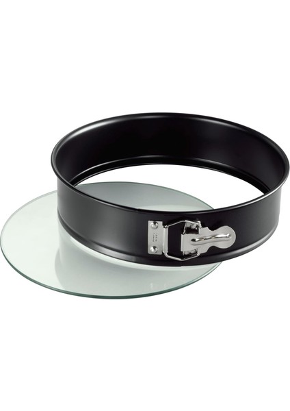 Orijinal Inspiration Yuvarlak Pasta Kalıbı, Cam Zemin, 26 cm Yuvarlak, Kaldırma Tabanı, Kesilmeye Dayanıklı, Sızdırmaz, Yapışmaz Kaplamalı, Servise Hazır
