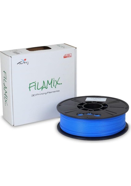 Pla + 1.75 mm Filament 1 kg Mavi